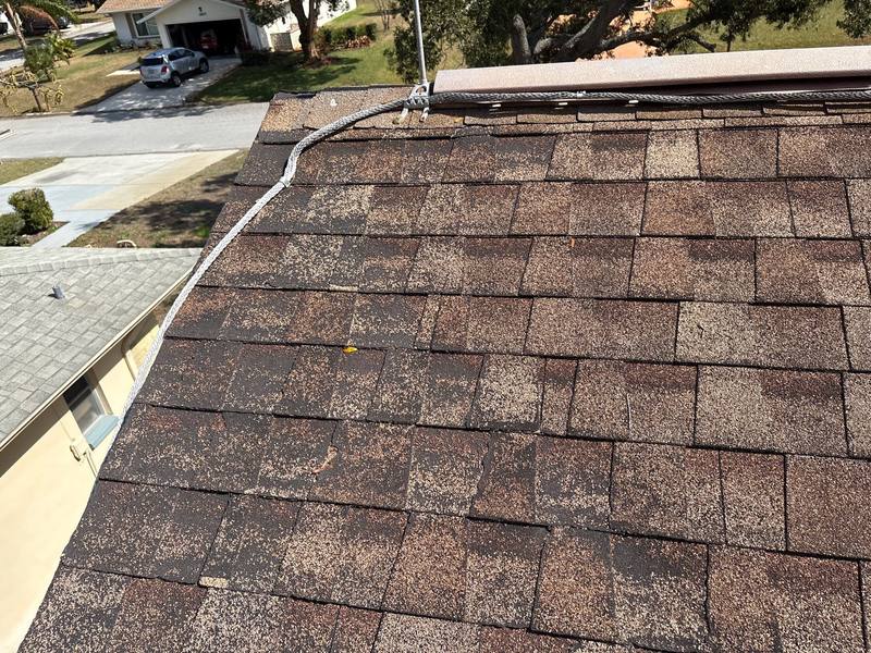 roofing project near Los Santos Drive in Port Richey