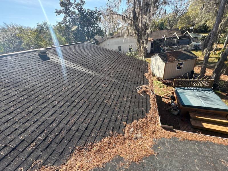 residential shingle roof replacement by Hloska Roofing in Odessa