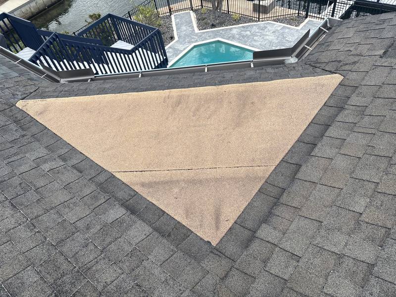 completed roofing project in Spring Hill FL