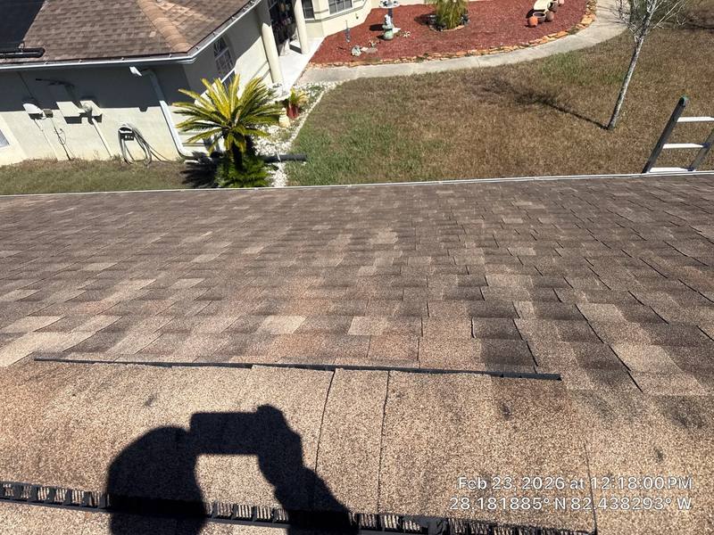 residential roof repair by Hloska Roofing in Lutz