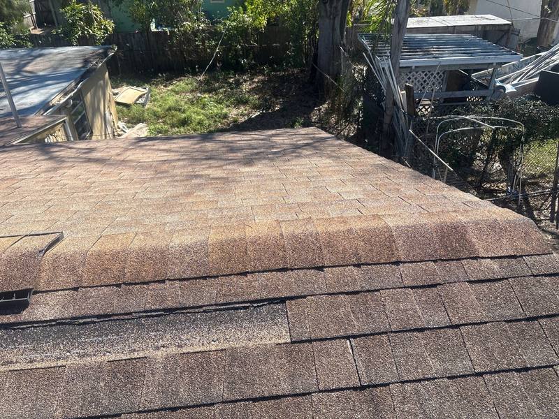 completed roofing project in Gulfport FL