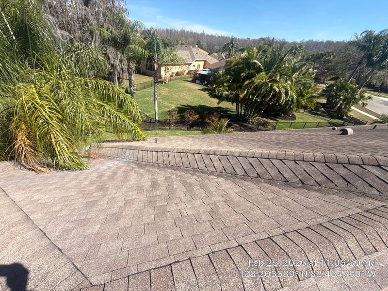 residential shingle roof replacement by Hloska Roofing in Land O Lakes