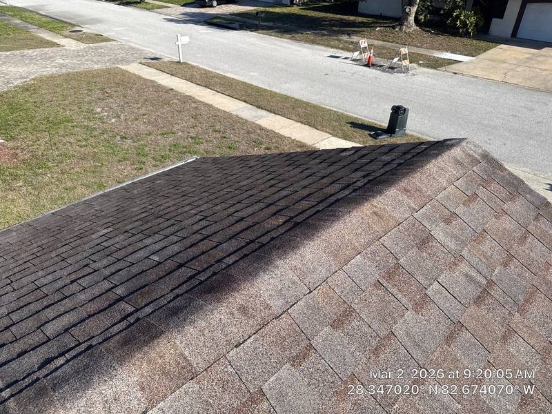 residential shingle roof replacement by Hloska Roofing in Hudson