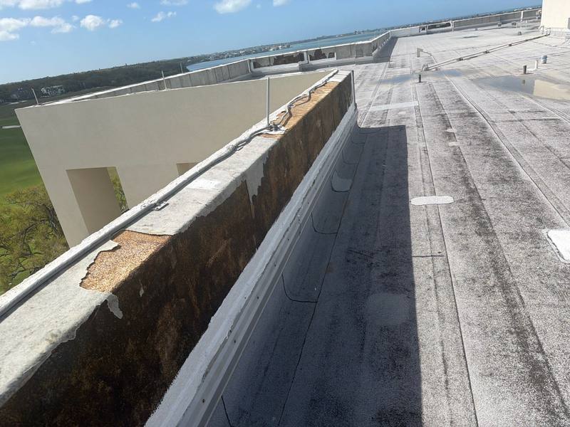 completed roofing project in Clearwater FL