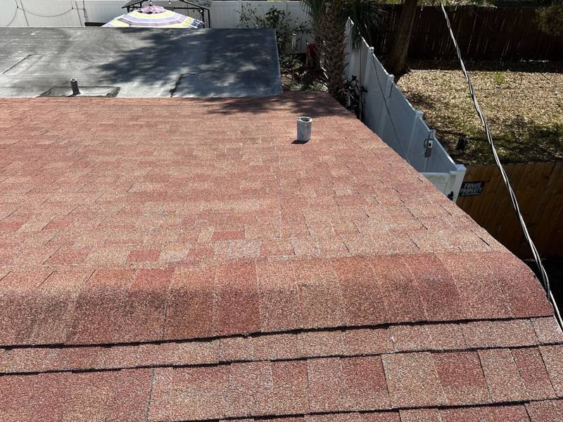 completed roofing project in Clearwater FL